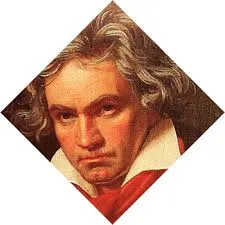 Portret van Ludwig van Beethoven